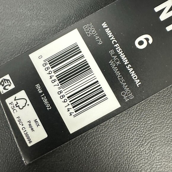 Madden NYC Black Fisherman Sandal Size 6 Adjustable Comfort Straps Chunky Sole - Picture 10 of 14